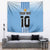 Custom Argentina Football Tapestry The Trophy Vamos La Albiceleste