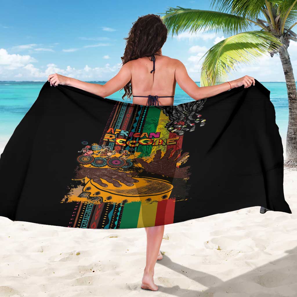 Afro-Caribbean Sarong African and Reggae Art Music - Wonder Print Shop