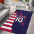 Custom United States Pacific Rugby 2024 Area Rug The Eagle and USA Flag Style - Wonder Print Shop