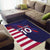 Custom United States Pacific Rugby 2024 Area Rug The Eagle and USA Flag Style - Wonder Print Shop