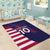 Custom United States Pacific Rugby 2024 Area Rug The Eagle and USA Flag Style - Wonder Print Shop