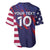 Custom United States Pacific Rugby 2024 Baseball Jersey The Eagle and USA Flag Style - Wonder Print Shop