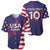 Custom United States Pacific Rugby 2024 Baseball Jersey The Eagle and USA Flag Style - Wonder Print Shop