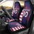 Custom United States Pacific Rugby 2024 Car Seat Cover The Eagle and USA Flag Style - Wonder Print Shop