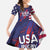 Custom United States Pacific Rugby 2024 Family Matching Puletasi and Hawaiian Shirt The Eagle and USA Flag Style - Wonder Print Shop