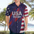 Custom United States Pacific Rugby 2024 Hawaiian Shirt The Eagle and USA Flag Style - Wonder Print Shop