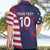 Custom United States Pacific Rugby 2024 Hawaiian Shirt The Eagle and USA Flag Style - Wonder Print Shop