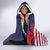 Custom United States Pacific Rugby 2024 Hooded Blanket The Eagle and USA Flag Style