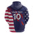 Custom United States Pacific Rugby 2024 Hoodie The Eagle and USA Flag Style - Wonder Print Shop