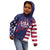 Custom United States Pacific Rugby 2024 Kid Hoodie The Eagle and USA Flag Style - Wonder Print Shop