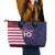 Custom United States Pacific Rugby 2024 Leather Tote Bag The Eagle and USA Flag Style - Wonder Print Shop