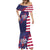 Custom United States Pacific Rugby 2024 Mermaid Dress The Eagle and USA Flag Style - Wonder Print Shop