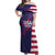 Custom United States Pacific Rugby 2024 Off Shoulder Maxi Dress The Eagle and USA Flag Style - Wonder Print Shop