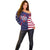 Custom United States Pacific Rugby 2024 Off Shoulder Sweater The Eagle and USA Flag Style - Wonder Print Shop