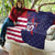 Custom United States Pacific Rugby 2024 Quilt The Eagle and USA Flag Style