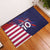 Custom United States Pacific Rugby 2024 Rubber Doormat The Eagle and USA Flag Style - Wonder Print Shop