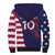 Custom United States Pacific Rugby 2024 Sherpa Hoodie The Eagle and USA Flag Style - Wonder Print Shop