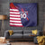 Custom United States Pacific Rugby 2024 Tapestry The Eagle and USA Flag Style