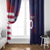 Custom United States Pacific Rugby 2024 Window Curtain The Eagle and USA Flag Style - Wonder Print Shop