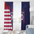 Custom United States Pacific Rugby 2024 Window Curtain The Eagle and USA Flag Style - Wonder Print Shop