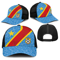DR Congo National Football Baseball Net Cap Leopards Power - Wonder Print Shop