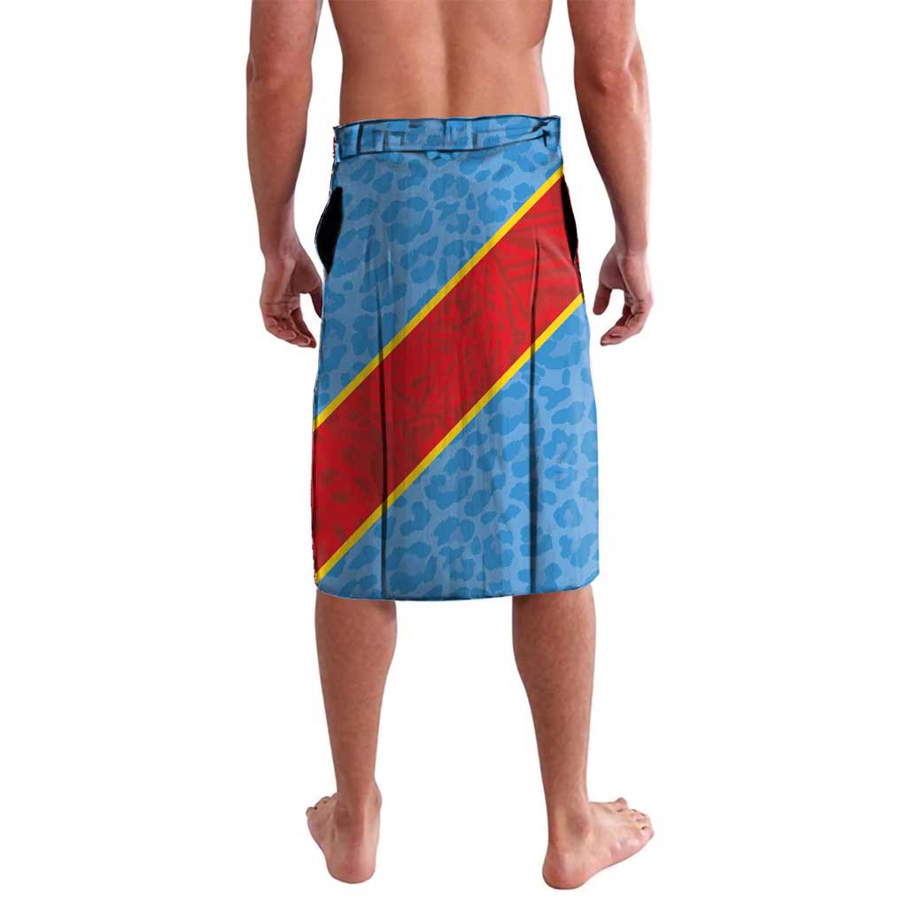 Custom DR Congo National Football Lavalava Leopards Power - Wonder Print Shop