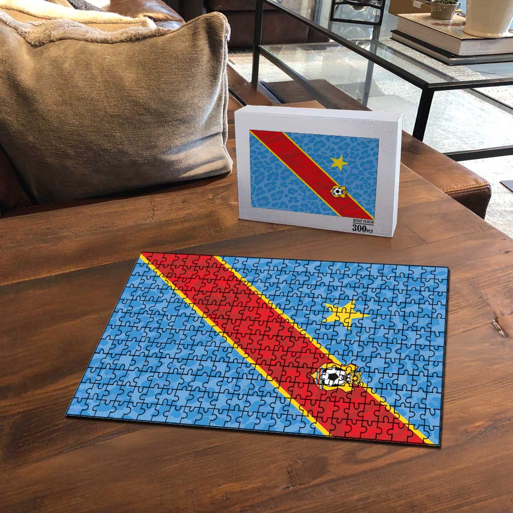 DR Congo National Football Puzzle Leopards Power - Wonder Print Shop