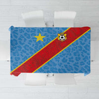 DR Congo National Football Tablecloth Leopards Power - Wonder Print Shop