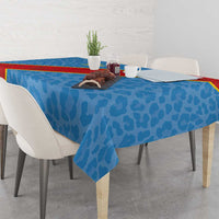 DR Congo National Football Tablecloth Leopards Power - Wonder Print Shop