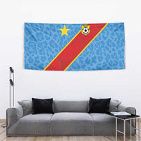 DR Congo National Football Tapestry Leopards Power - Wonder Print Shop