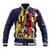 Barbados Jazz Festival - Abstract Jazz Art Baseball Jacket - Wonder Print Shop