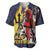 Barbados Jazz Festival - Abstract Jazz Art Baseball Jersey - Wonder Print Shop