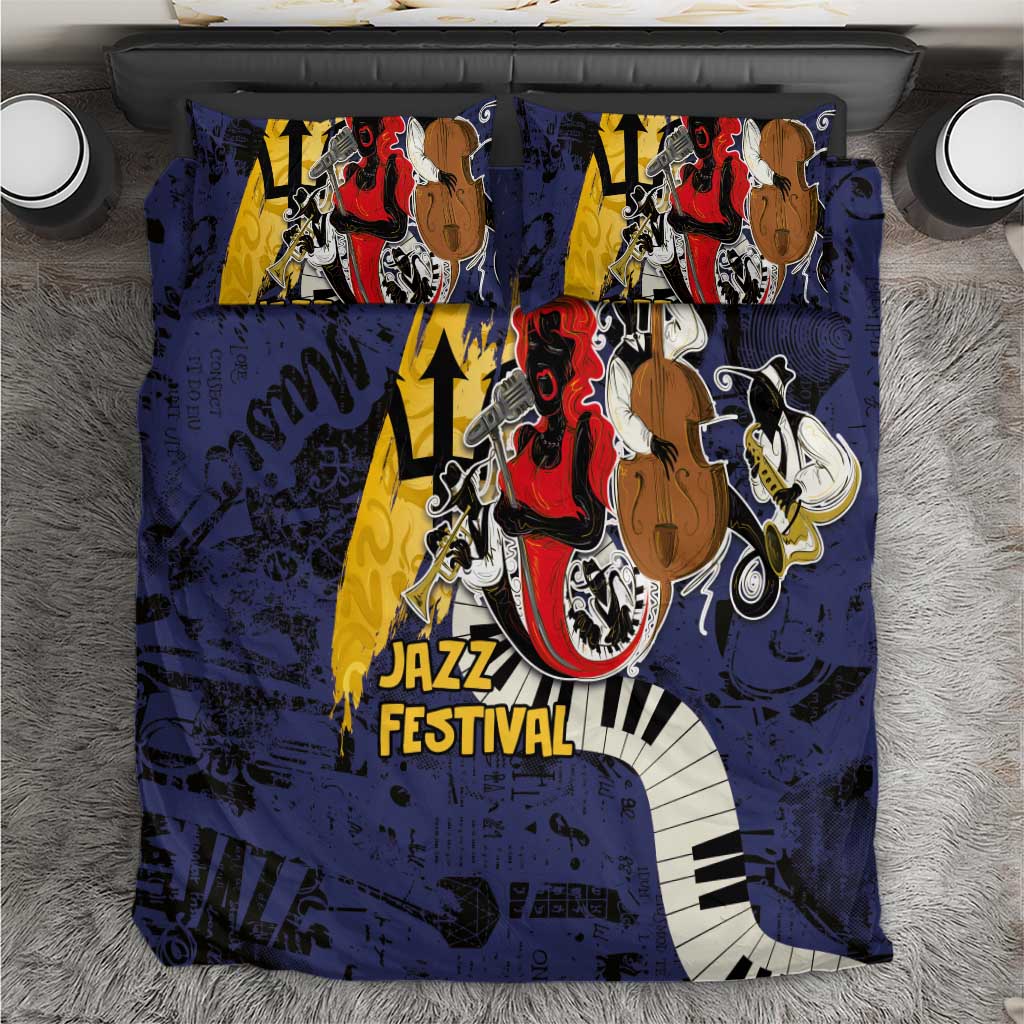 Barbados Jazz Festival - Abstract Jazz Art Bedding Set - Wonder Print Shop