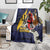 Barbados Jazz Festival - Abstract Jazz Art Blanket