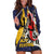 Barbados Jazz Festival - Abstract Jazz Art Hoodie Dress - Wonder Print Shop