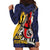 Barbados Jazz Festival - Abstract Jazz Art Hoodie Dress - Wonder Print Shop