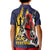 Barbados Jazz Festival - Abstract Jazz Art Kid Polo Shirt - Wonder Print Shop