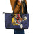 Barbados Jazz Festival - Abstract Jazz Art Leather Tote Bag