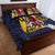 Barbados Jazz Festival - Abstract Jazz Art Quilt Bed Set - Wonder Print Shop