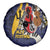 Barbados Jazz Festival - Abstract Jazz Art Spare Tire Cover - Wonder Print Shop