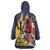 Barbados Jazz Festival - Abstract Jazz Art Wearable Blanket Hoodie