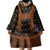 Traditional German Costume - Lederhosen Wearable Blanket Hoodie Folk Floral Pattern Style