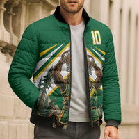 Custom Bigfoot Dunk and Mountain Forests Bomber Puffer Jacket