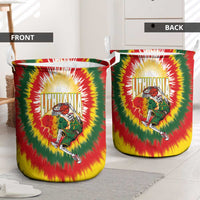 Lithuania-Skeleton Power Dunk Laundry Basket Tie Dye Style