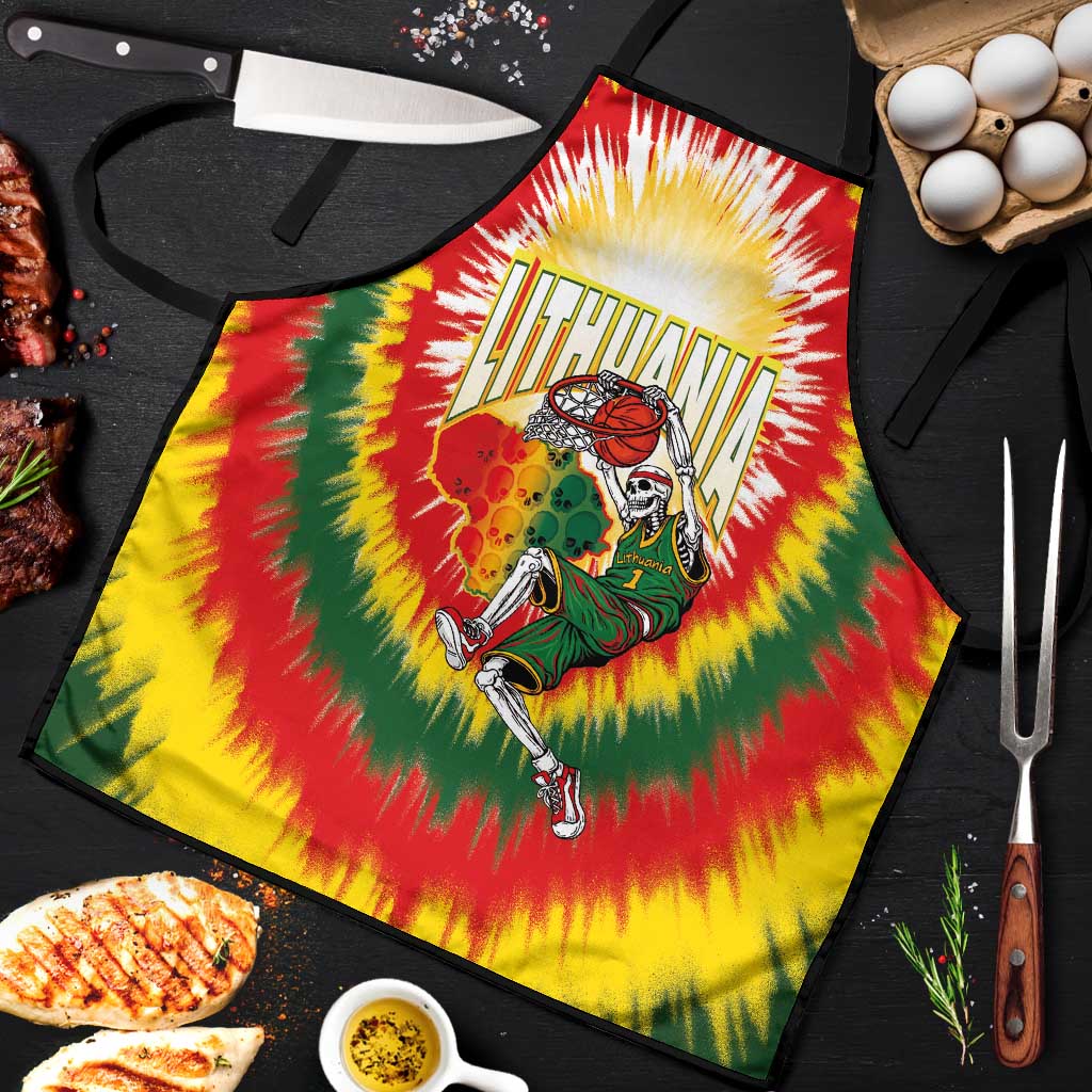 Lithuania-Skeleton Power Dunk Apron Tie Dye Style