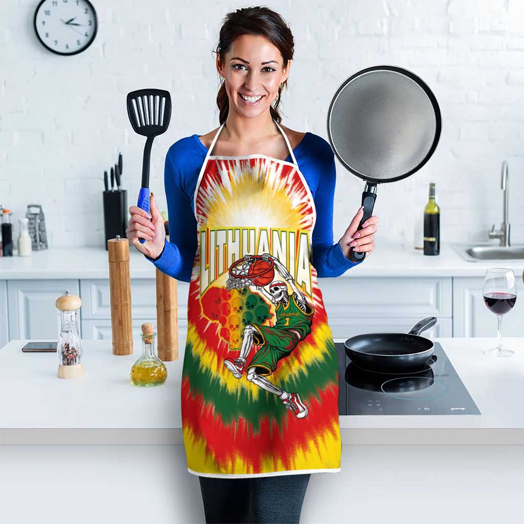 Lithuania-Skeleton Power Dunk Apron Tie Dye Style