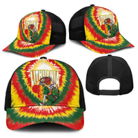Lithuania-Skeleton Power Dunk Baseball Net Cap Tie Dye Style