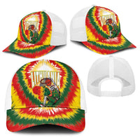Lithuania-Skeleton Power Dunk Baseball Net Cap Tie Dye Style