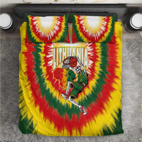 Lithuania-Skeleton Power Dunk Bedding Set Tie Dye Style
