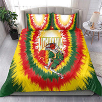 Lithuania-Skeleton Power Dunk Bedding Set Tie Dye Style